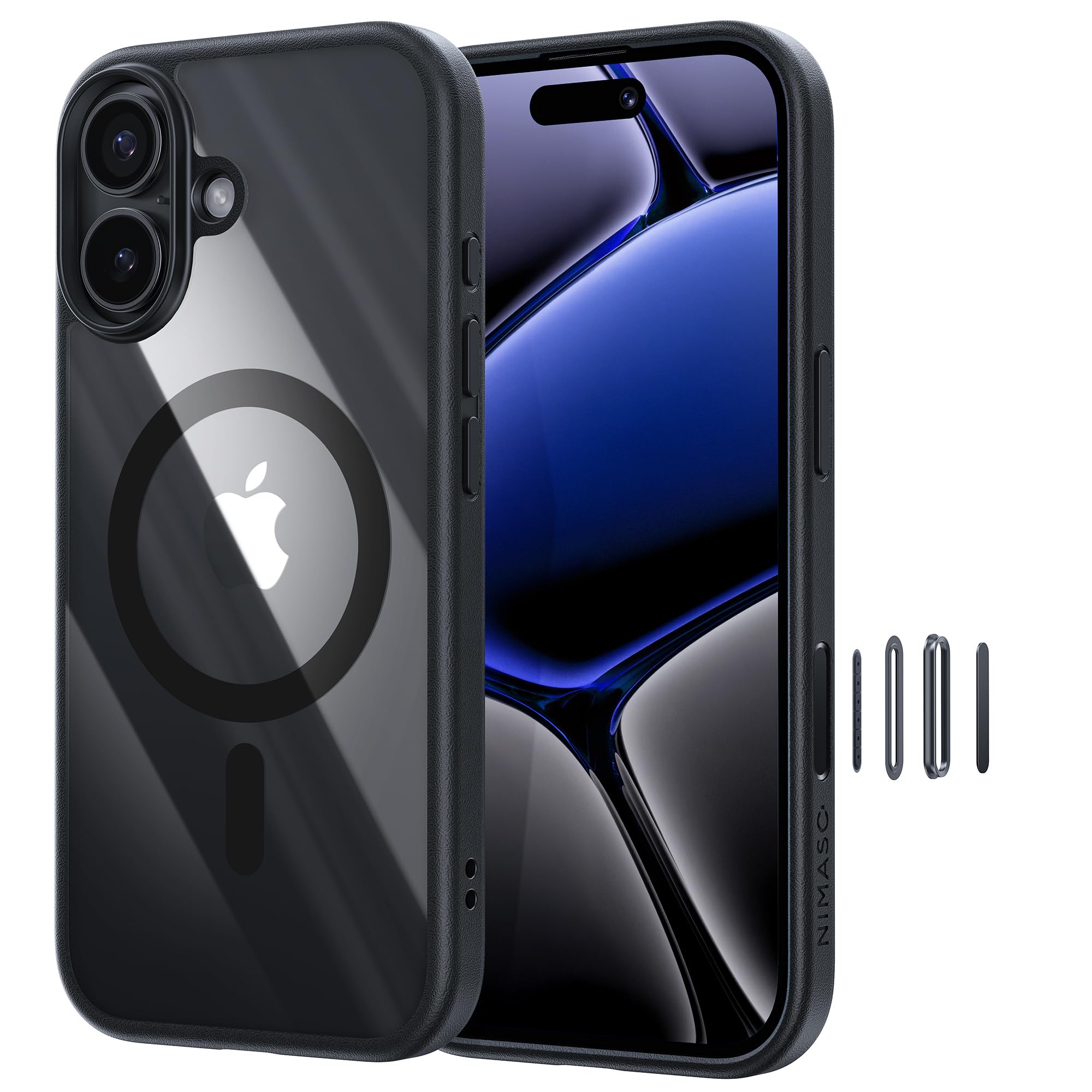 NIMASO iPhone 17 用 ケース 【MagSafe対応・カメラコント…