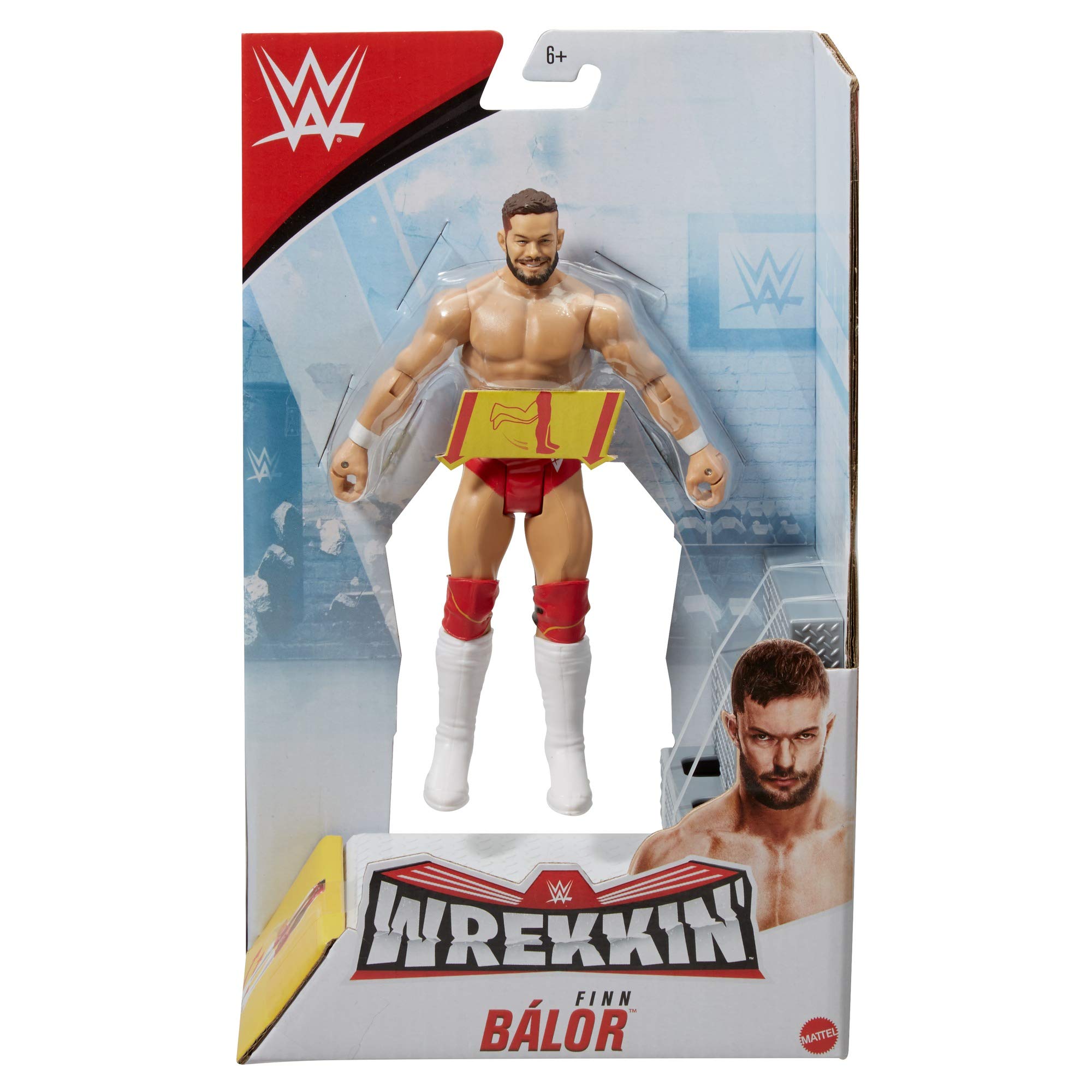 Action Figure WWE Wrekkin Ricochet Snodato Con Accessori – Giocattolo Per Bambini 6+ Anni, GNK09