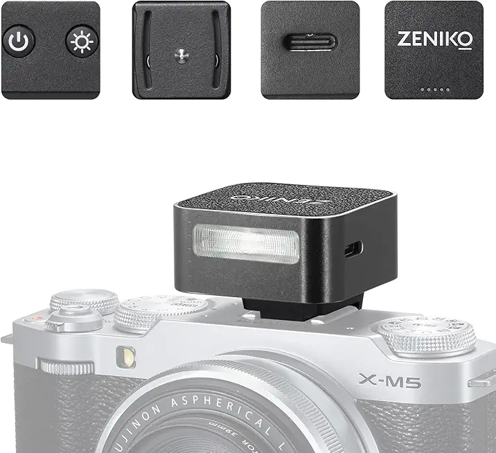Zeniko ZF08 Mini Flash Speedlite for Canon/Fuji/Sony/Nikon/Panasonic/Olympus/Pentax