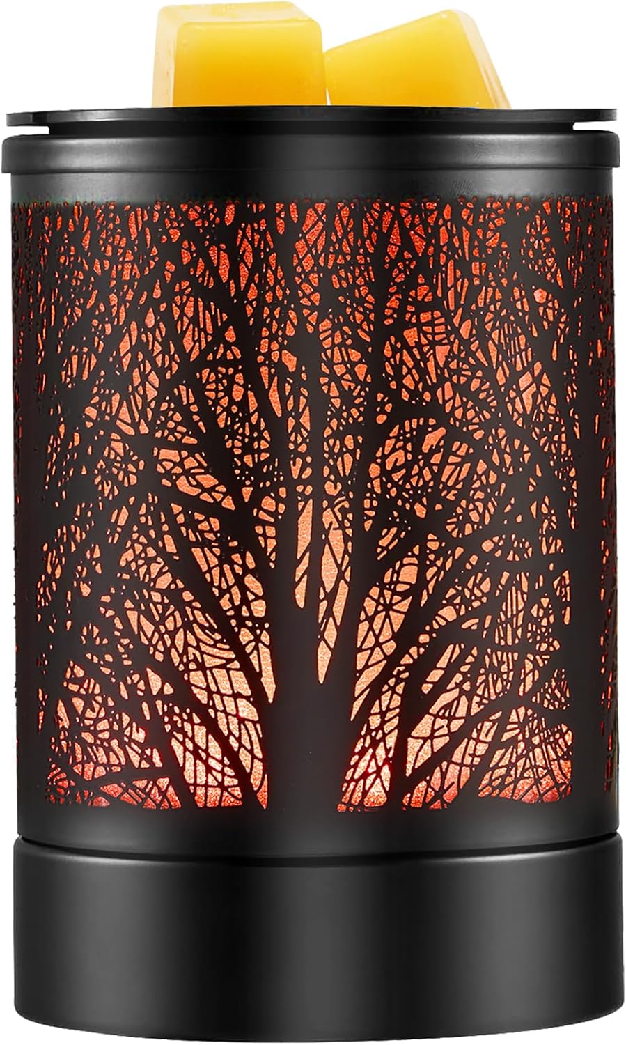 Fragrance Wax Melts Warmer with 7 Colors LED Changing Light Classic Design Scent Oil Candle Warmer for Home