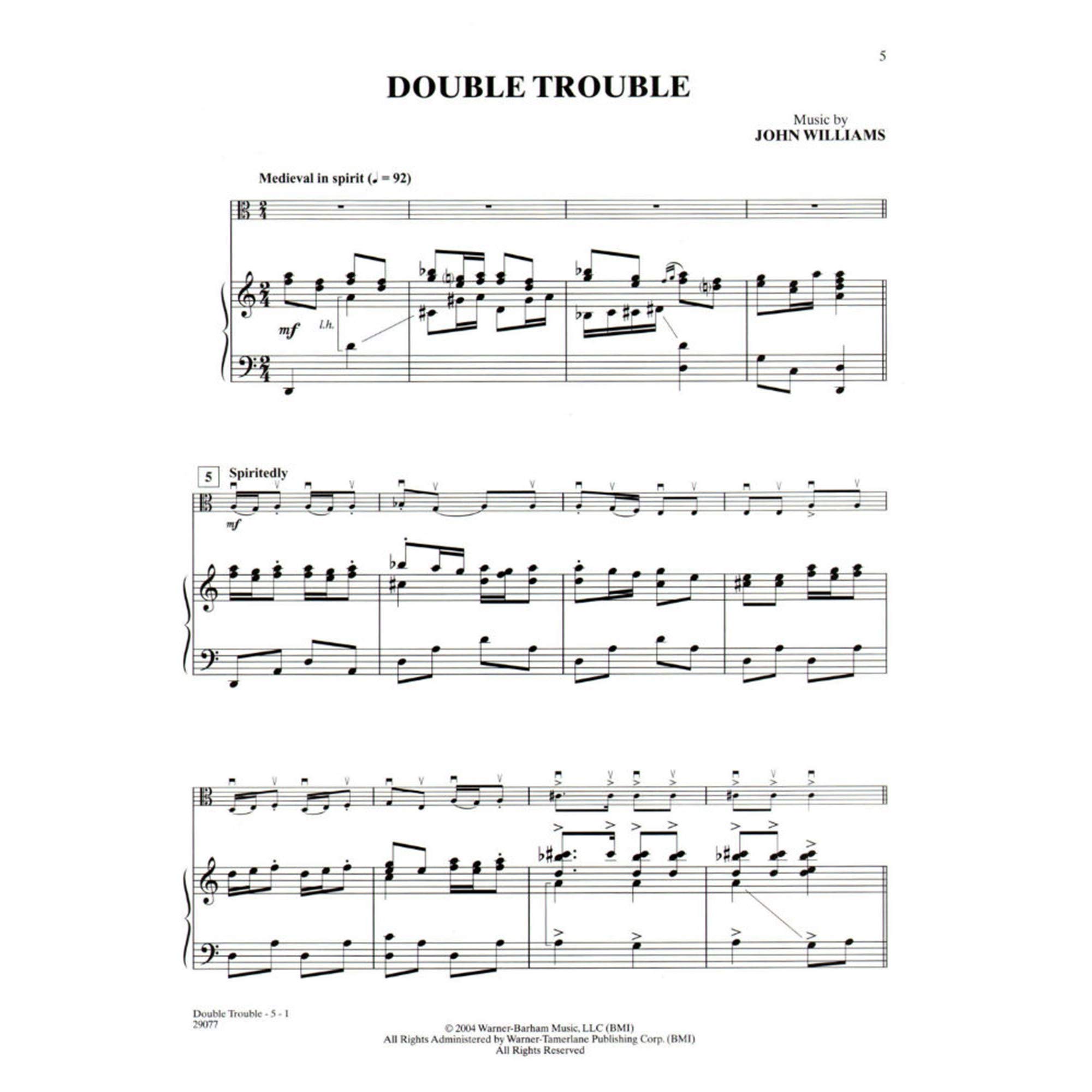 Harry Potter Movies 1-5, w. Audio-CD, for Viola and Piano Accompaniment (Harry Potter Instrumental Solos (Movies 1-5): Level 2-3): Viola/Bratsche (incl. CD) (Pop Instrumental Solo Series)