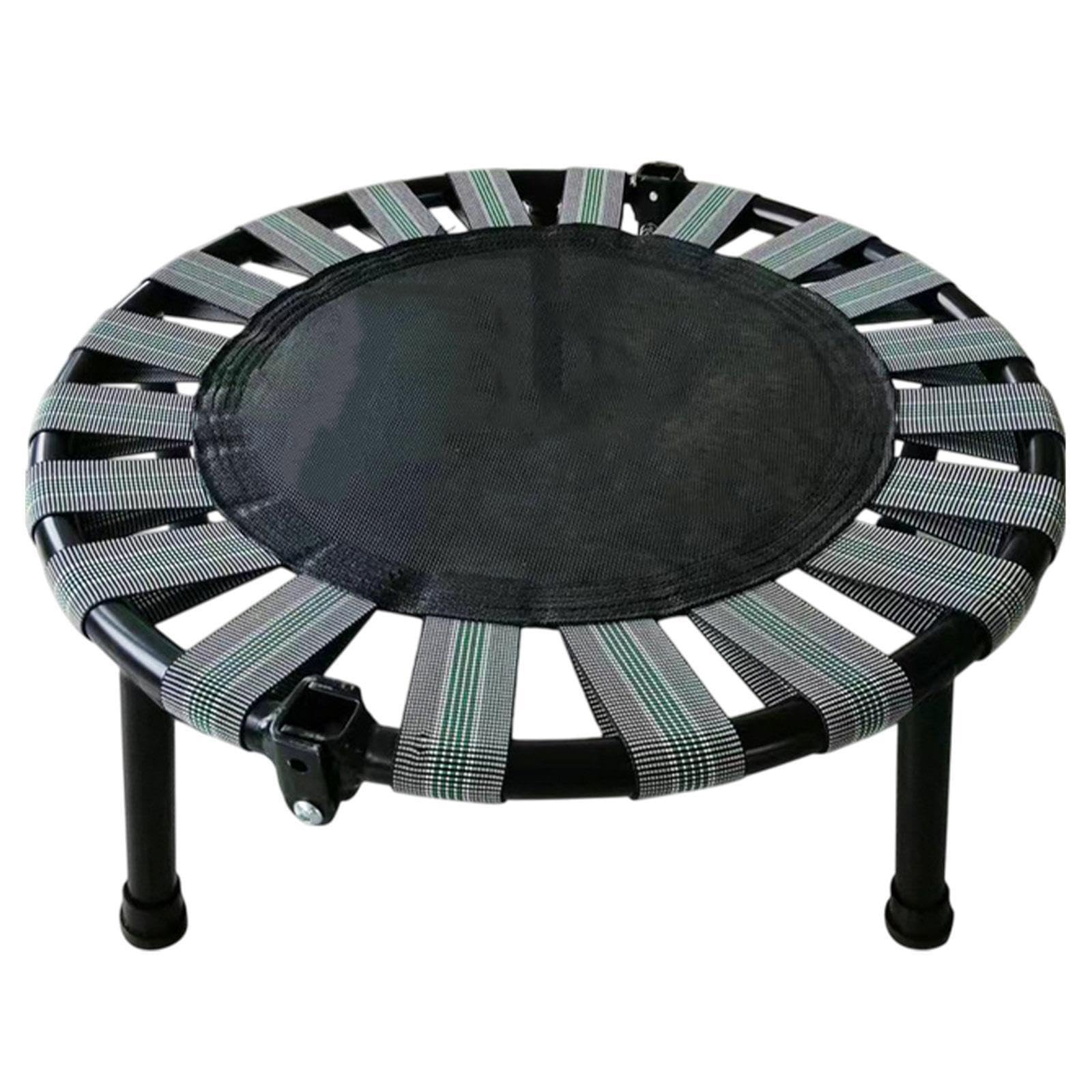 Mini trampolino elastico compatto per bambini, regali di compleanno per interni ed esterni, mini trampolino elastico rotondo portatile e robusto per esercizi, per