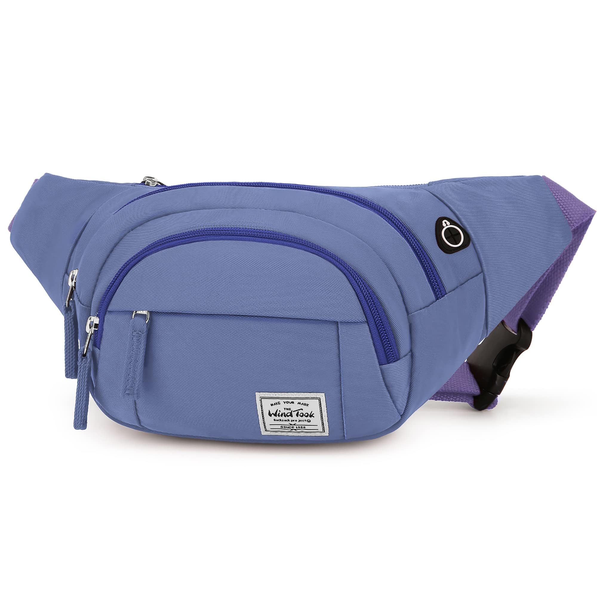 Wind Took Riñonera Mujer Bolso Cintura Mujer Riñoneras Moda Impermeable Ajustable Grande para al Aire Libre Deportiva Viaje