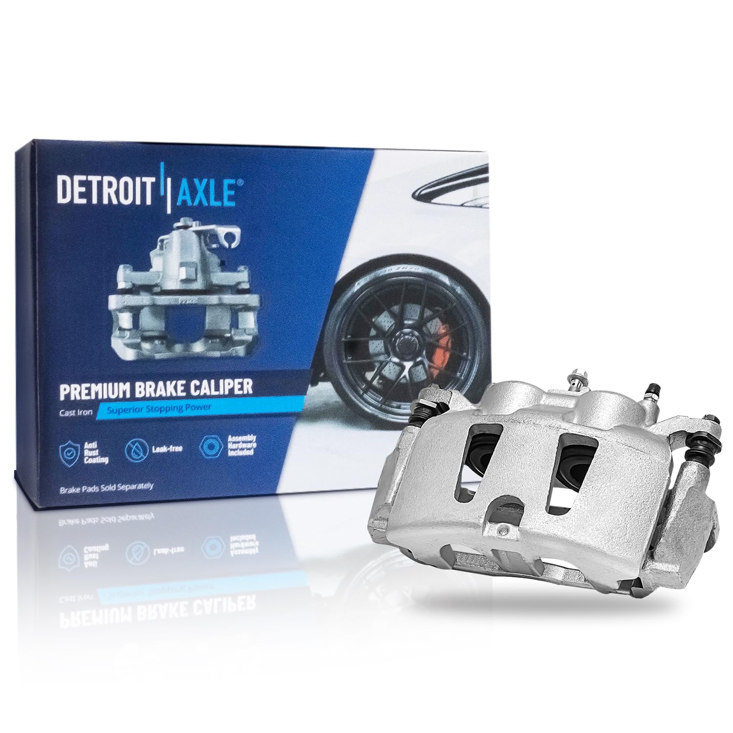Detroit Axle - Front Left Brake Caliper for Chrysler Pacifica
