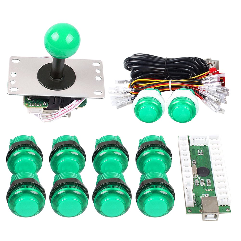Buy Gamelec Arcade Game Buttons and Joystick Controller Kit for