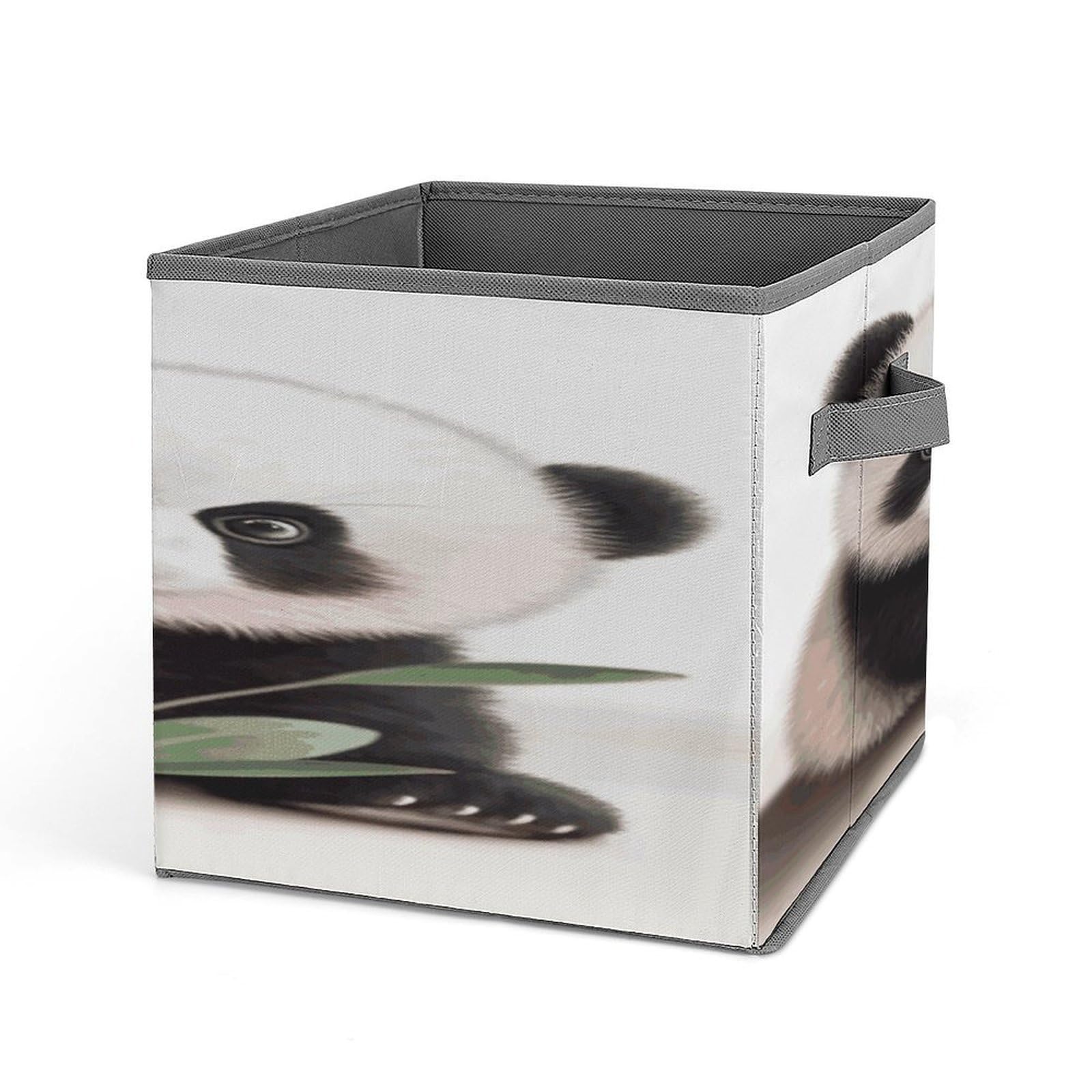 Fekiloot Style Pandas Storage Bins Storage Baskets