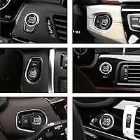 Vista 9 de x xotic tech Cubierta de Repuesto del Botón de Encendido del Interruptor de Motor de Arranque y Parada Deportivo Negro Compatible con BMW 2 3 4 5 6