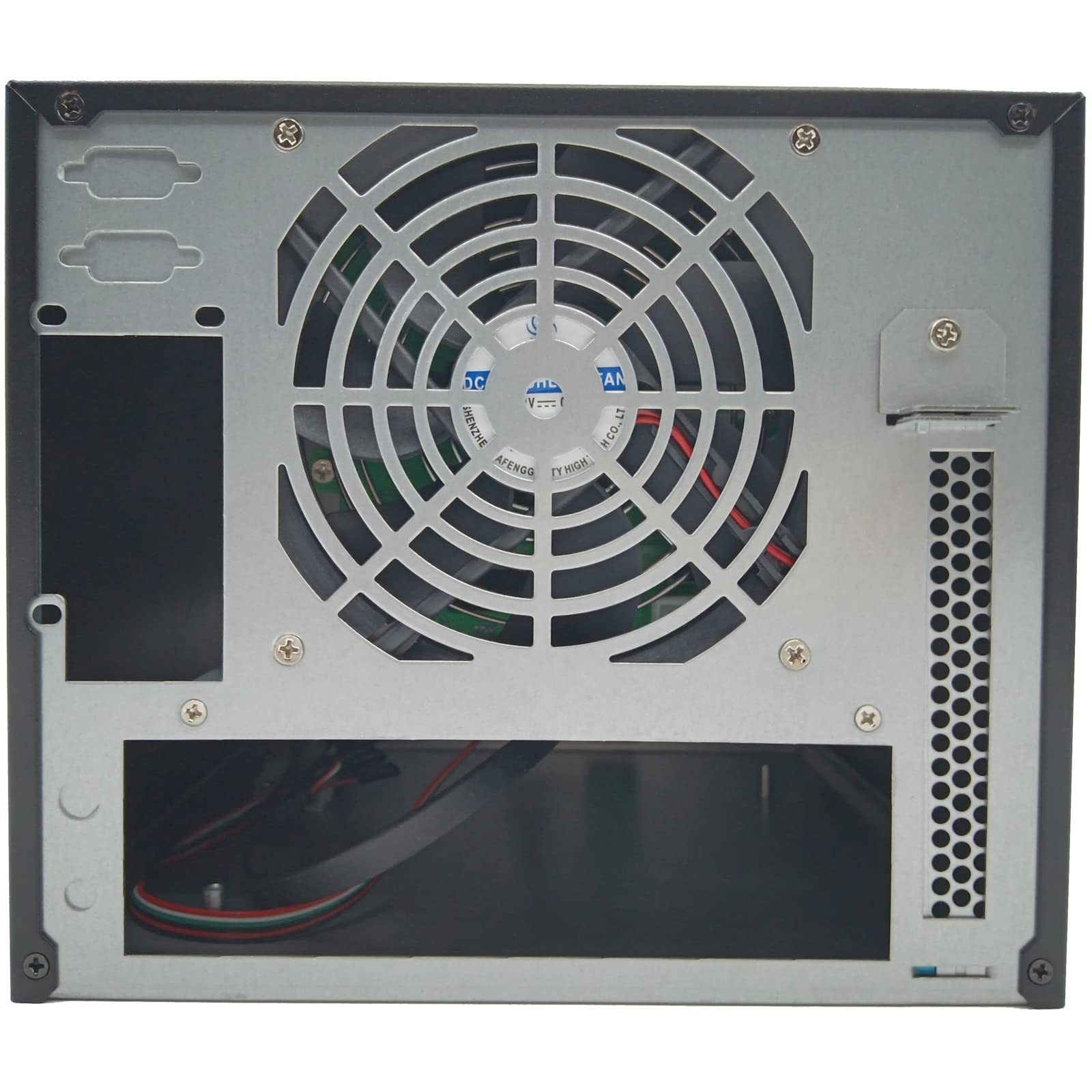 4 Bay NAS Case 4 de 2.5/3.5 Caddy. Compatible ITX MB Flex PSU con ventilador frontal USB 3.0 de 12 cm Chassis Backplane