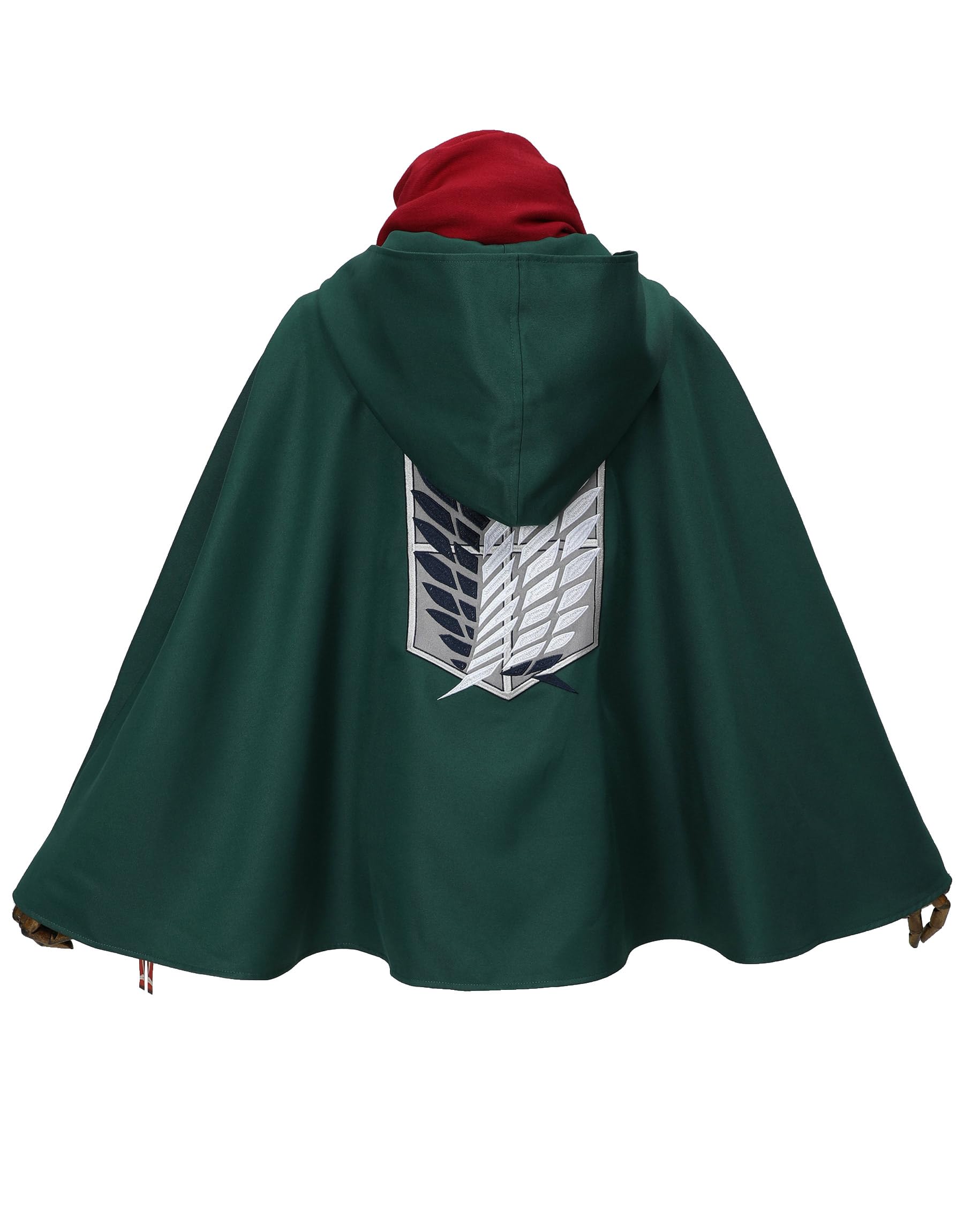 Micotaku Attack On Titan Officially Licensed Scout Regiment Plush Cloak And Scarf Cosplay Costume