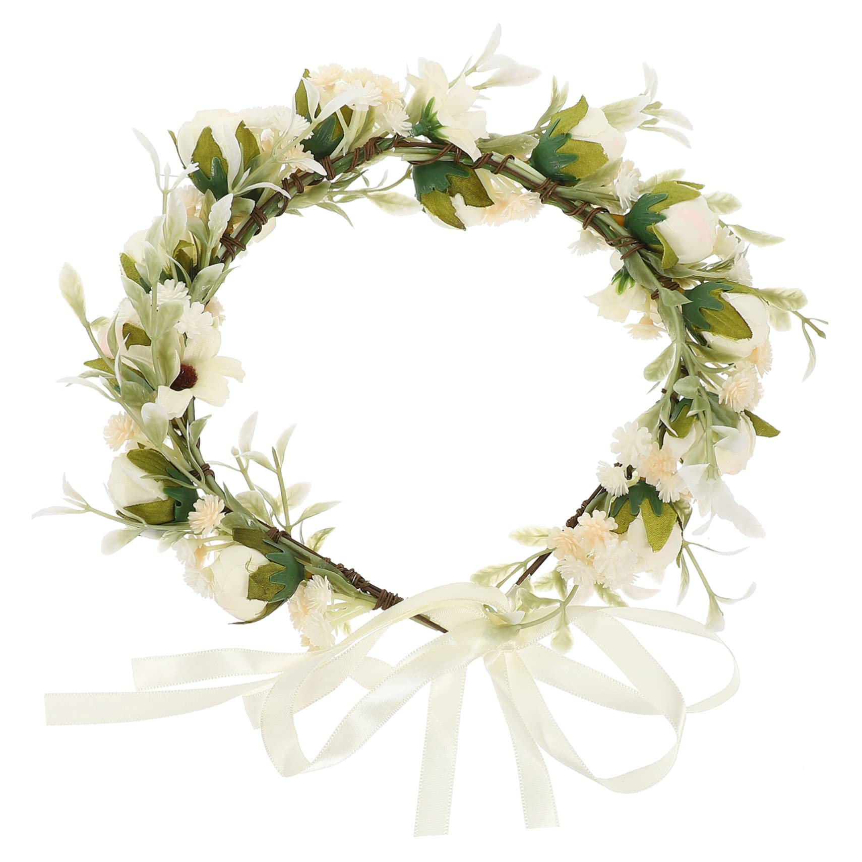 FRCOLOR 5 Pz Per Da Damigella D'onore Con Ghirlanda Nuziale Corone Di Fate Per Le Donne Accessori Sposa Fasce Per Le Donne Ghirlanda Boho Fiore Artificiale Mancare Rose