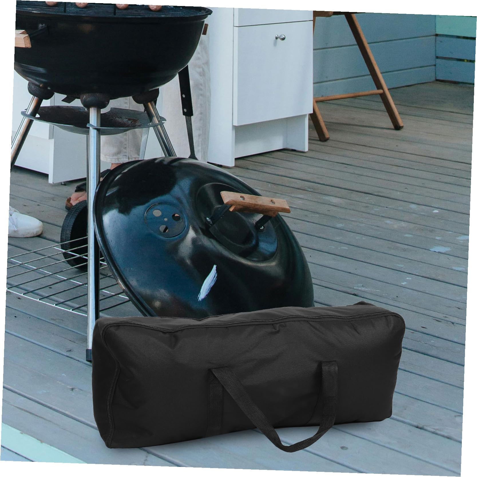 Borsa Porta Attrezzi Barbecue in Oxford Resistente, Leggera e Portatile