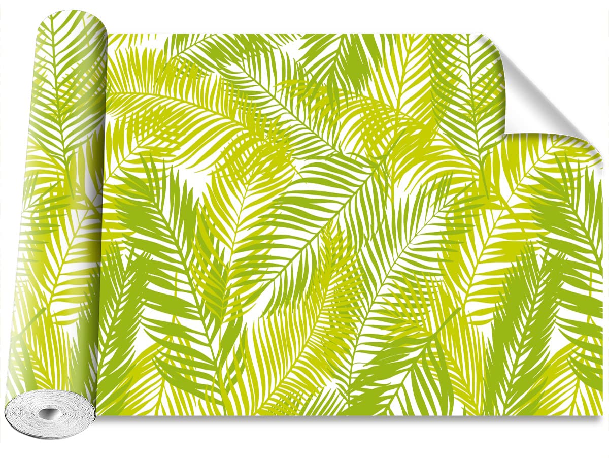 Stickers muraux camouflage palmier Tulup 104x70cm adhésifs pour un bricolage facile