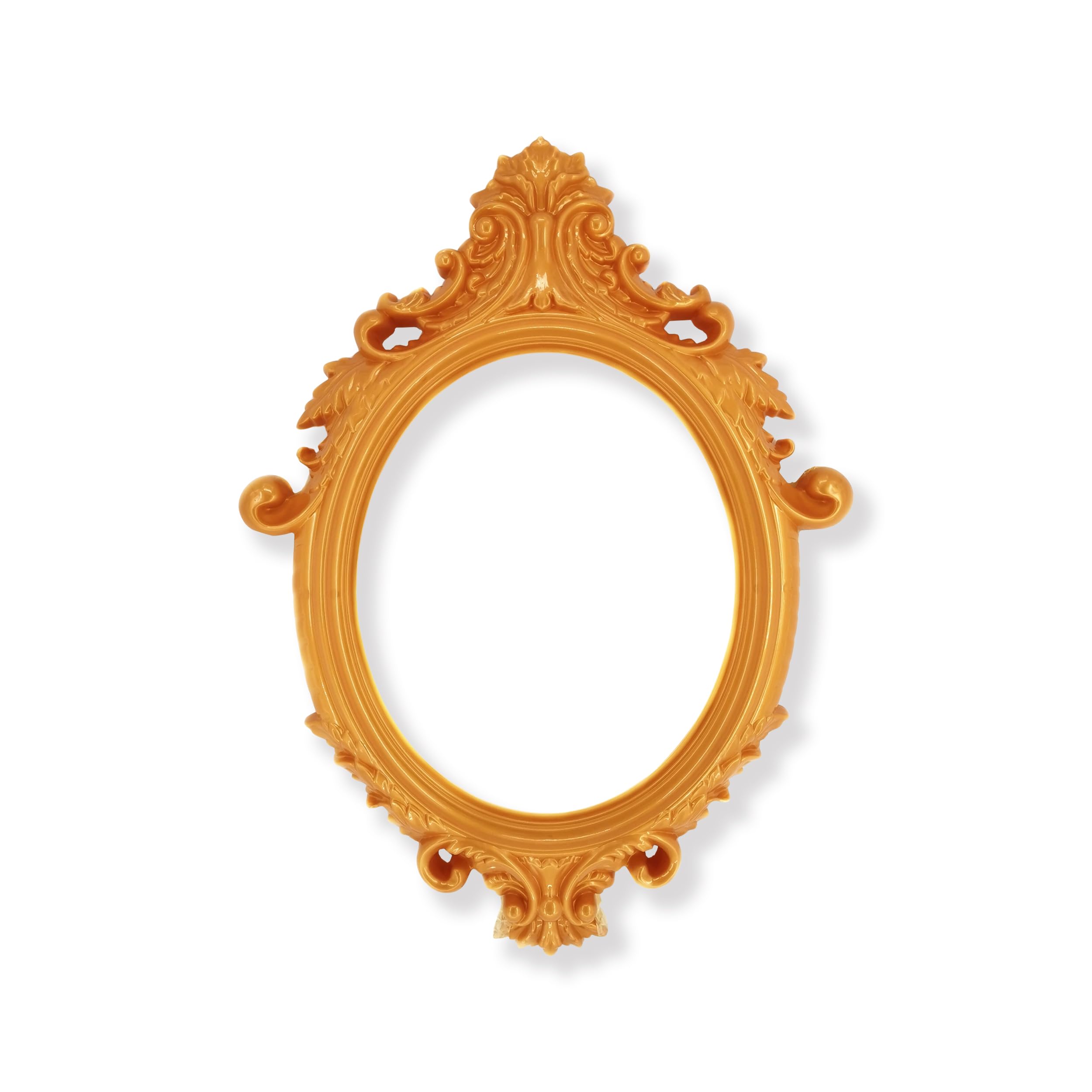 Selfie Posing Frame Photo Booth Prop Hen Wedding Party (Gold Medium Oval)