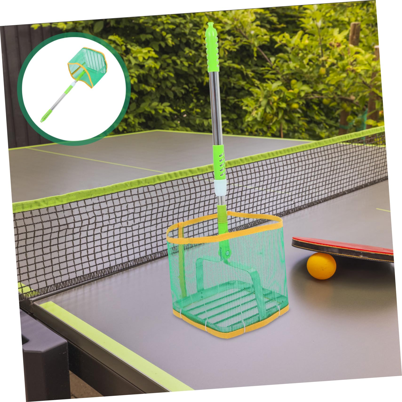 SUPVOX Raccoglitore Palline Pong collezionista Palline Pong Net Verde