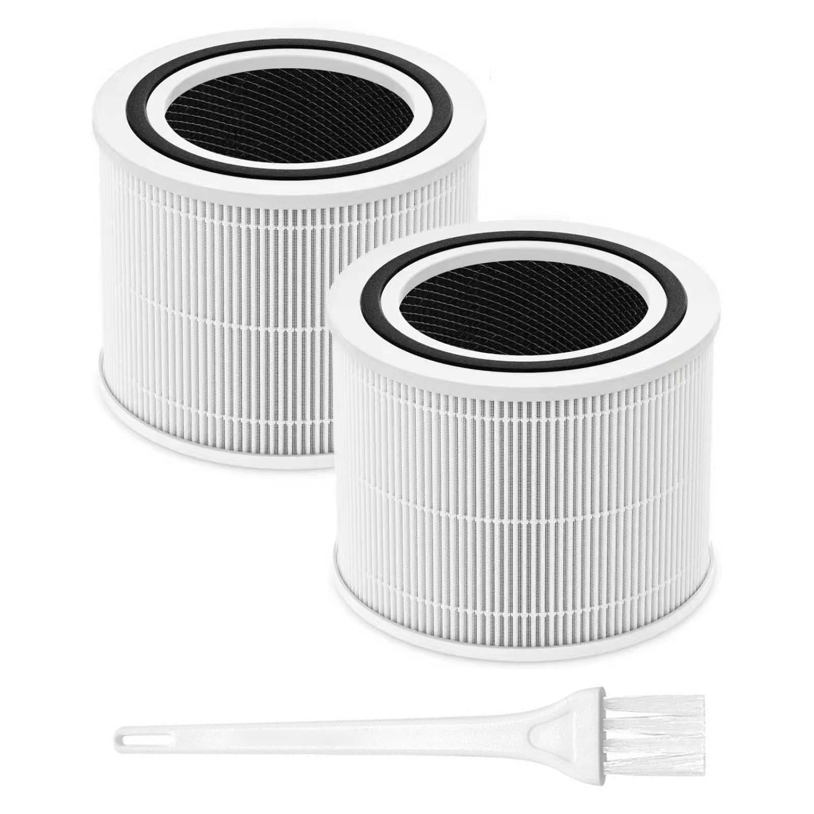 Waitley 2-Pack Replacement Filter for LEVOIT Core 300/300S, 3-in-1 HEPA
