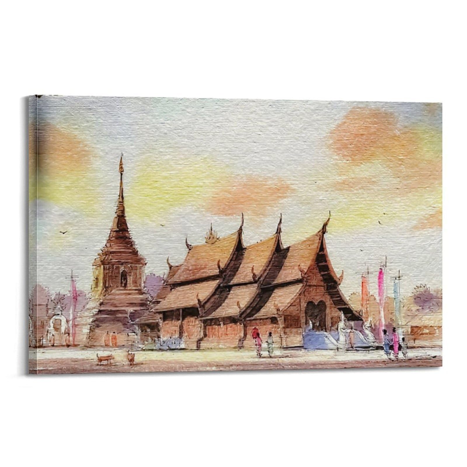Poster paysage thaïlandais pour illuminer et réchauffer votre déco - 6