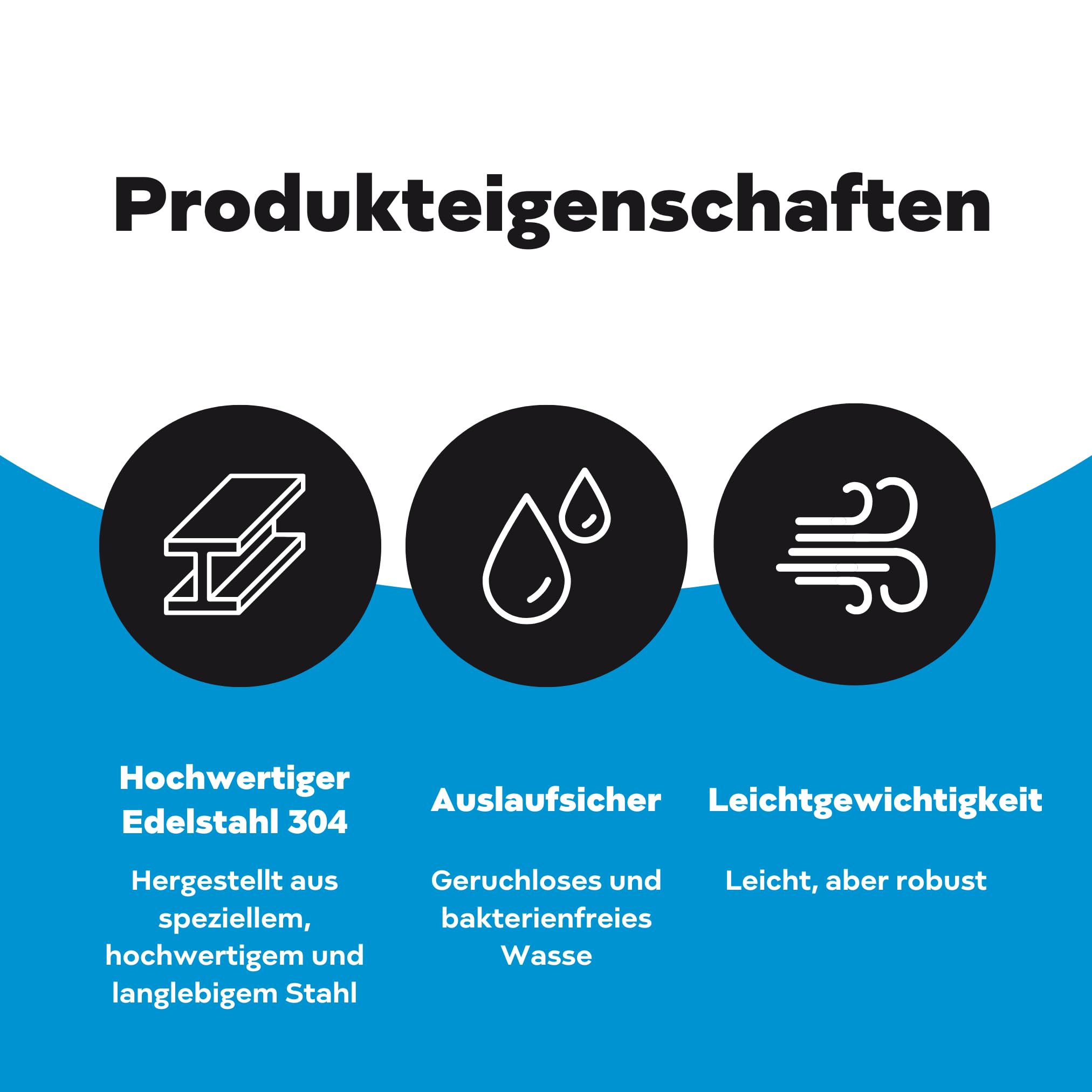 Schwerkraft-Wasserfiltersystem, 304-Edelstahl-Arbeitsplattensystem, 8,5 Liter, 100% Edelstahlhahn und 2 Premium-Kerzenfilter. (Silberglanz, 8.5L)