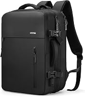 Rucsac de cabină HOMIEE pentru laptop de 15,6 inch - Extensibil, antifurt, impermeabil, geantă de călătorie aprobată pentru avion 1