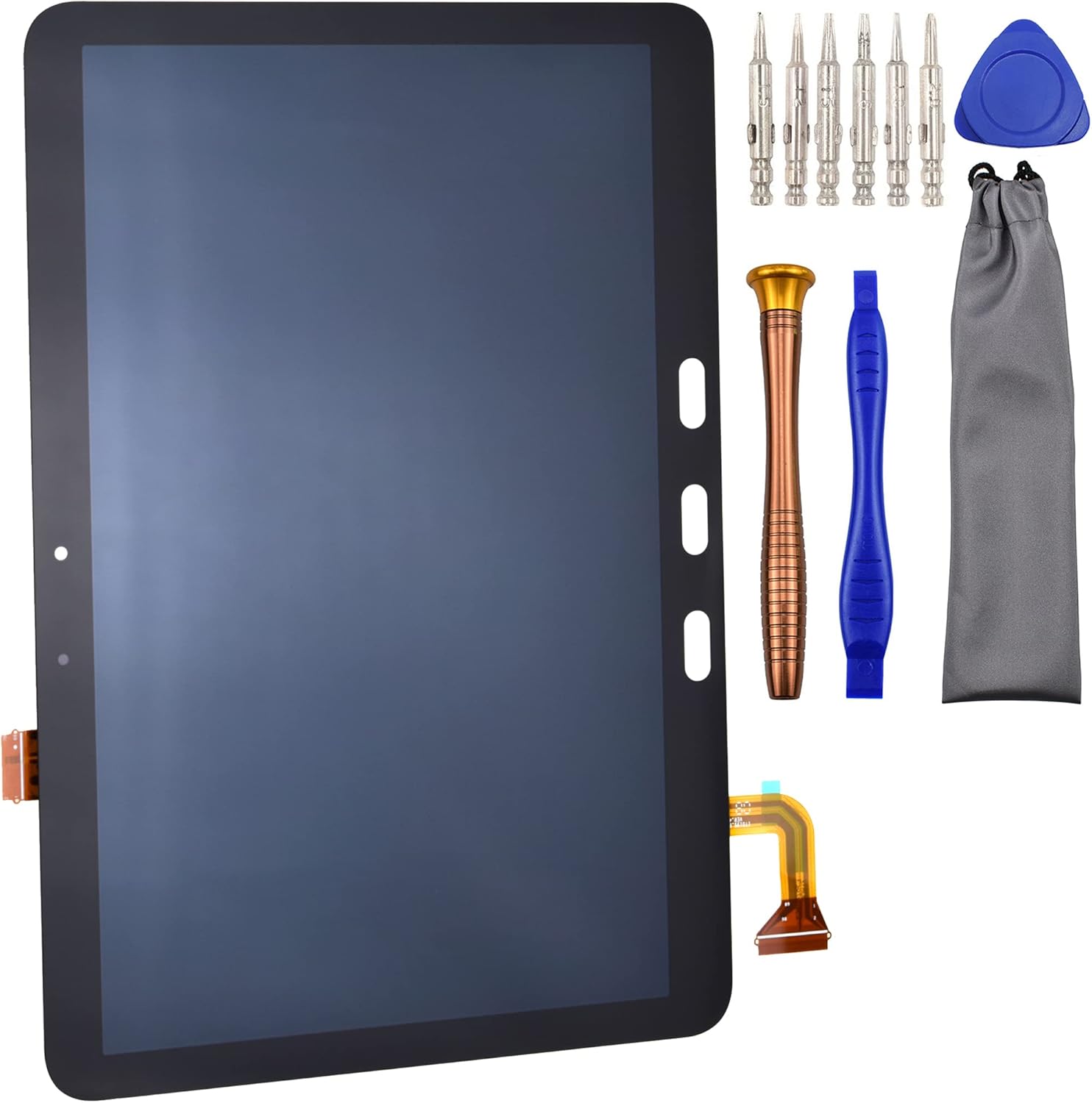 Full LCD Display Touch digitizer Assembly Replacement for Samsung Galaxy Tab Active Pro SM-T540 (Wi-Fi) Black 10.1"
