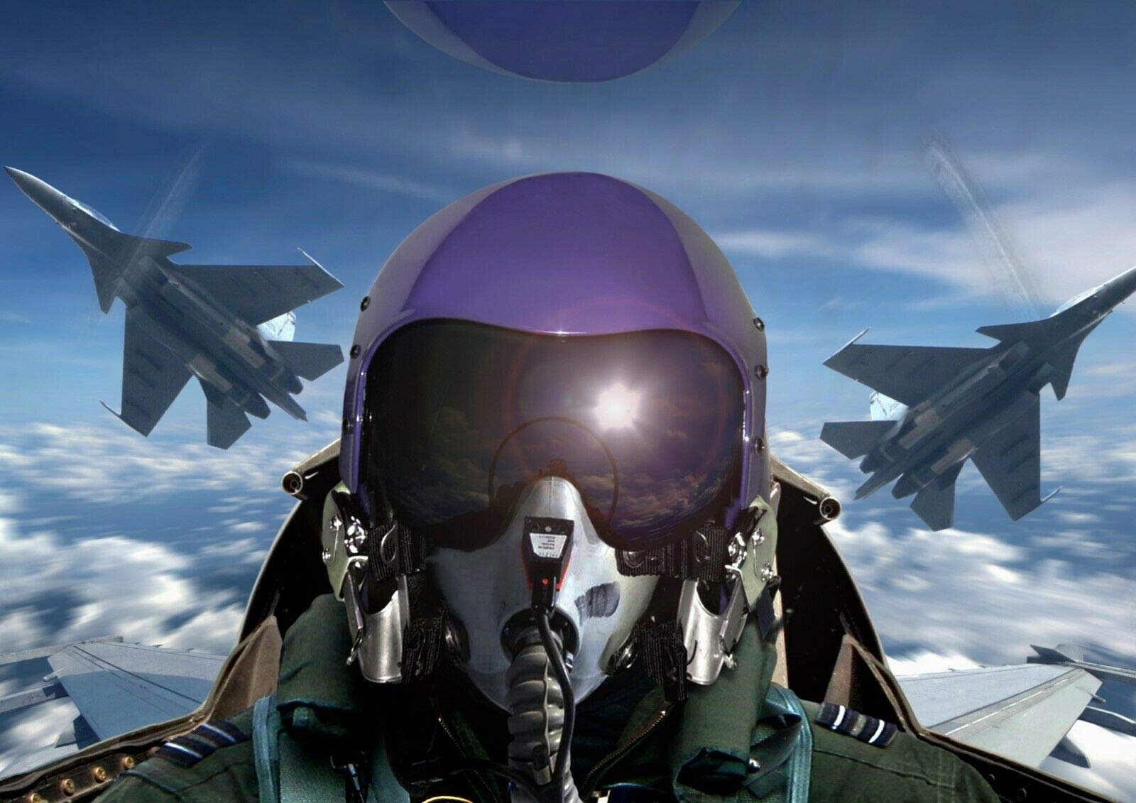 Kueprae A112 Fighter Pilot Poster Airplane Jet Plane Raf Metal Sign Gift 12"X8"