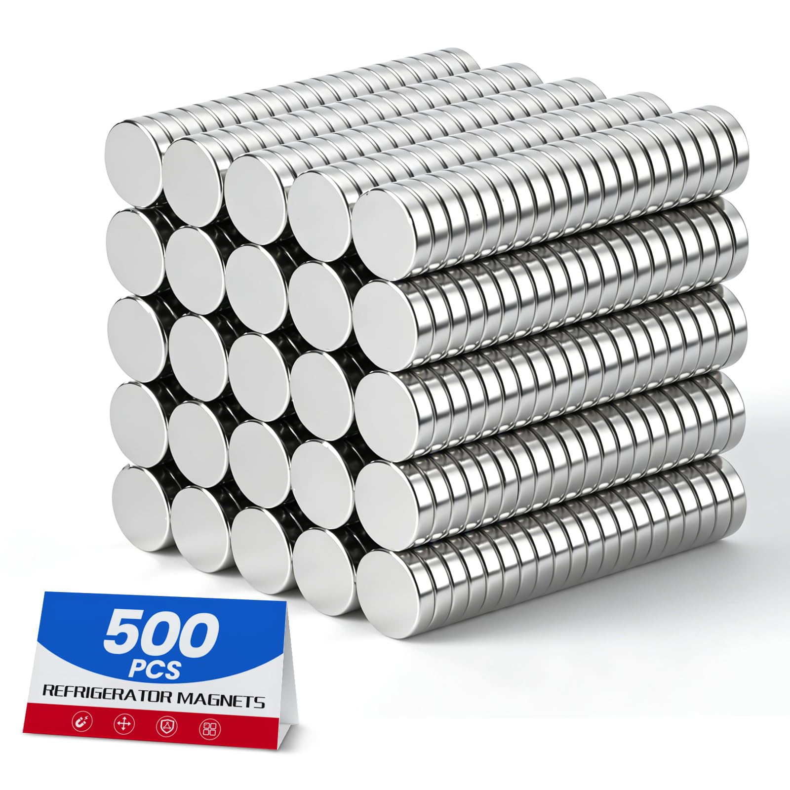 DIYMAG 500 Pack Small Magnets, 8x1mm Rare Earth Thin Magnet — Amazon image 10