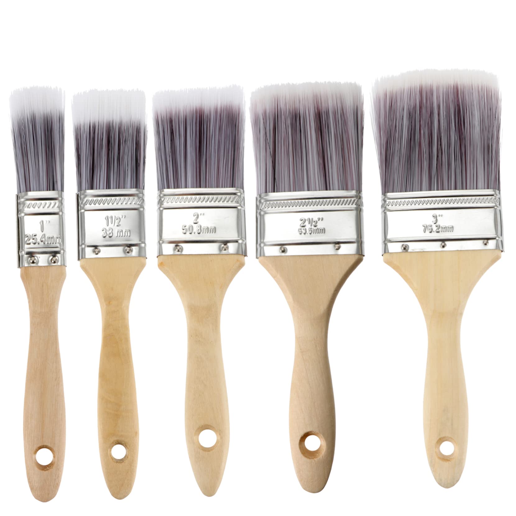 Pinceaux aquarelle grand format Uonlytech pour un lissage parfait x5
