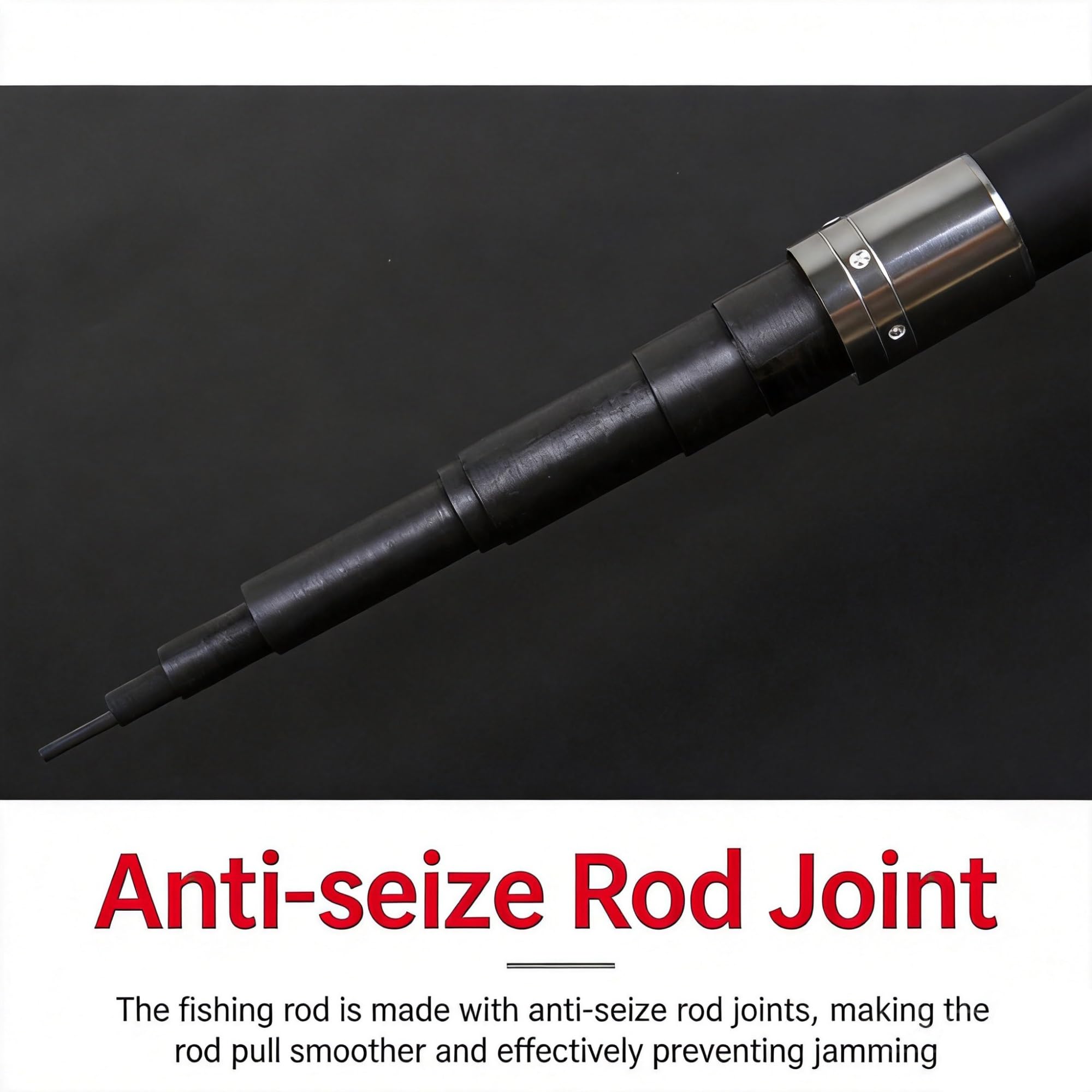Canna da pesca telescopica, pieghevole, galleggiante, per persici e crappie, 8-13 m, regalo per appassionati di pesca