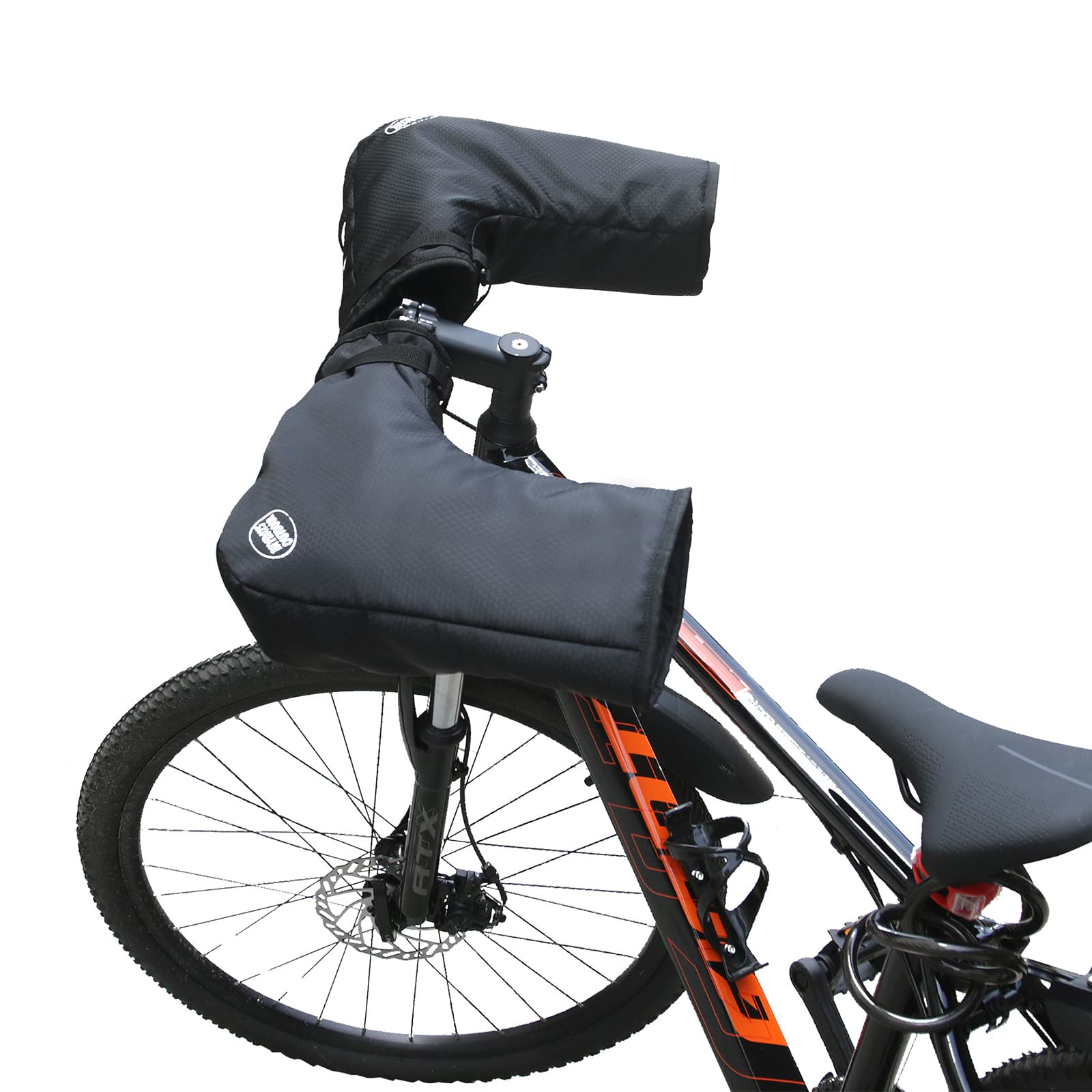 Wasserdichte Lenker Handschuhe Für Fahrrad, E-Bike, Roller – Winddicht, Warm, Oxford-Stoff