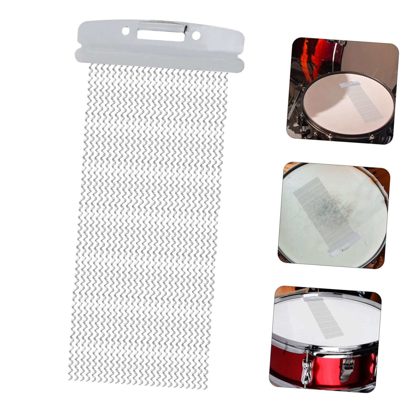 Abaodam 5pcs String Snare Drum Wire Iron Material Drum Snare Belt Quick Release String Wire
