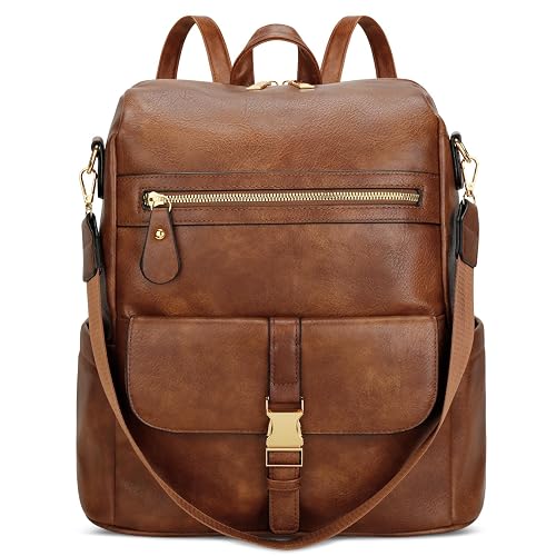 KKXIU Backpack Purse for Women Multi-pocket Backpack for Travel Work