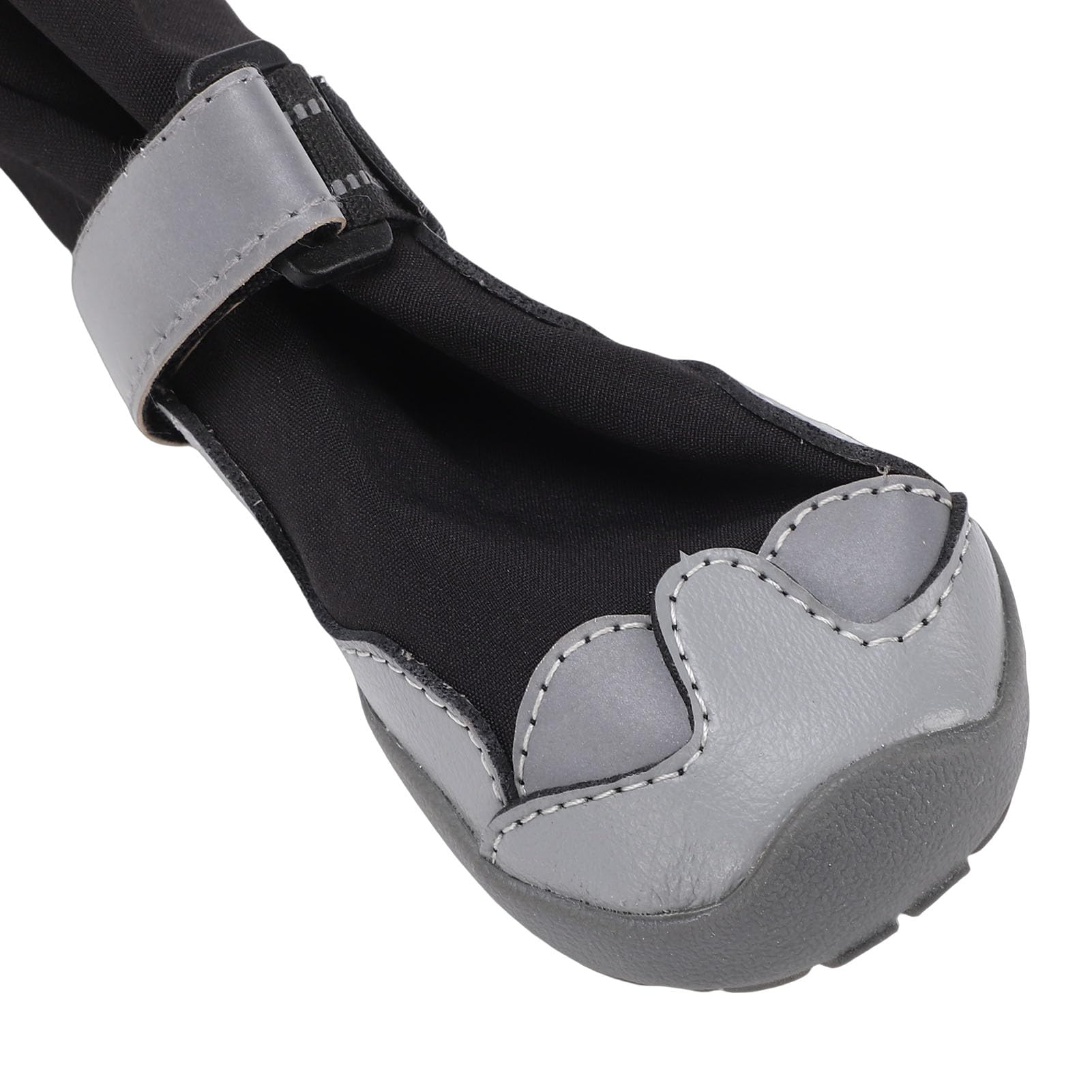 Chaussons À Bretelles pour Chien, Bottes Imperméables Antidérapantes Sécurisant Chien avec Bretelles Élastiques, pour Chiens Moyens sous La Neige Pluie Bleu Vert Rouge Noir en 4