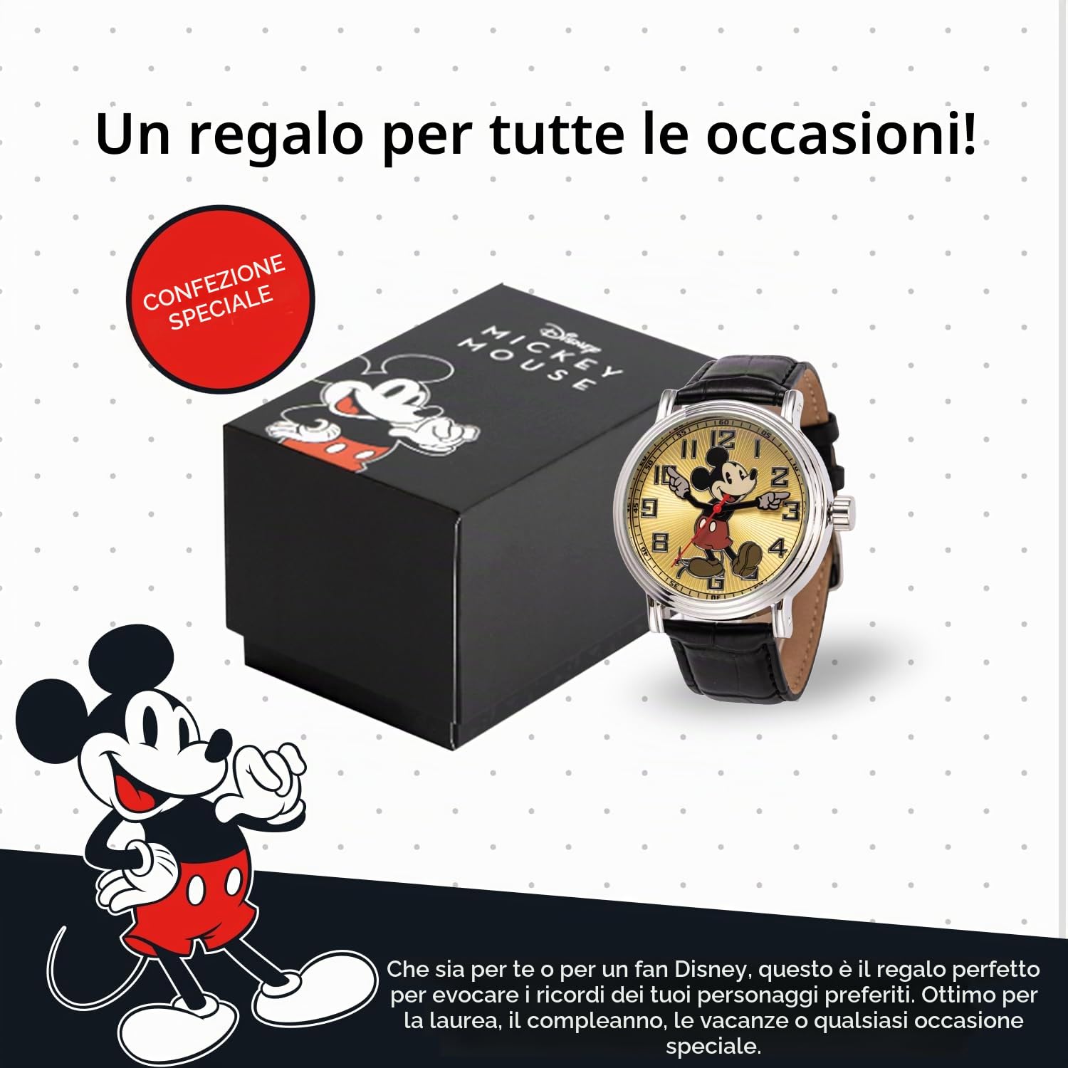 Disney by Ewatchfactory 56109 - Orologio uomo