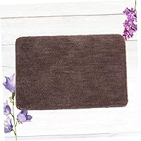 Vista 6 de Unomor Alfombra antideslizante para piso, alfombra de felpa absorbente de agua, tapete de baño absorbente antideslizante, alfombra de baño de felpa