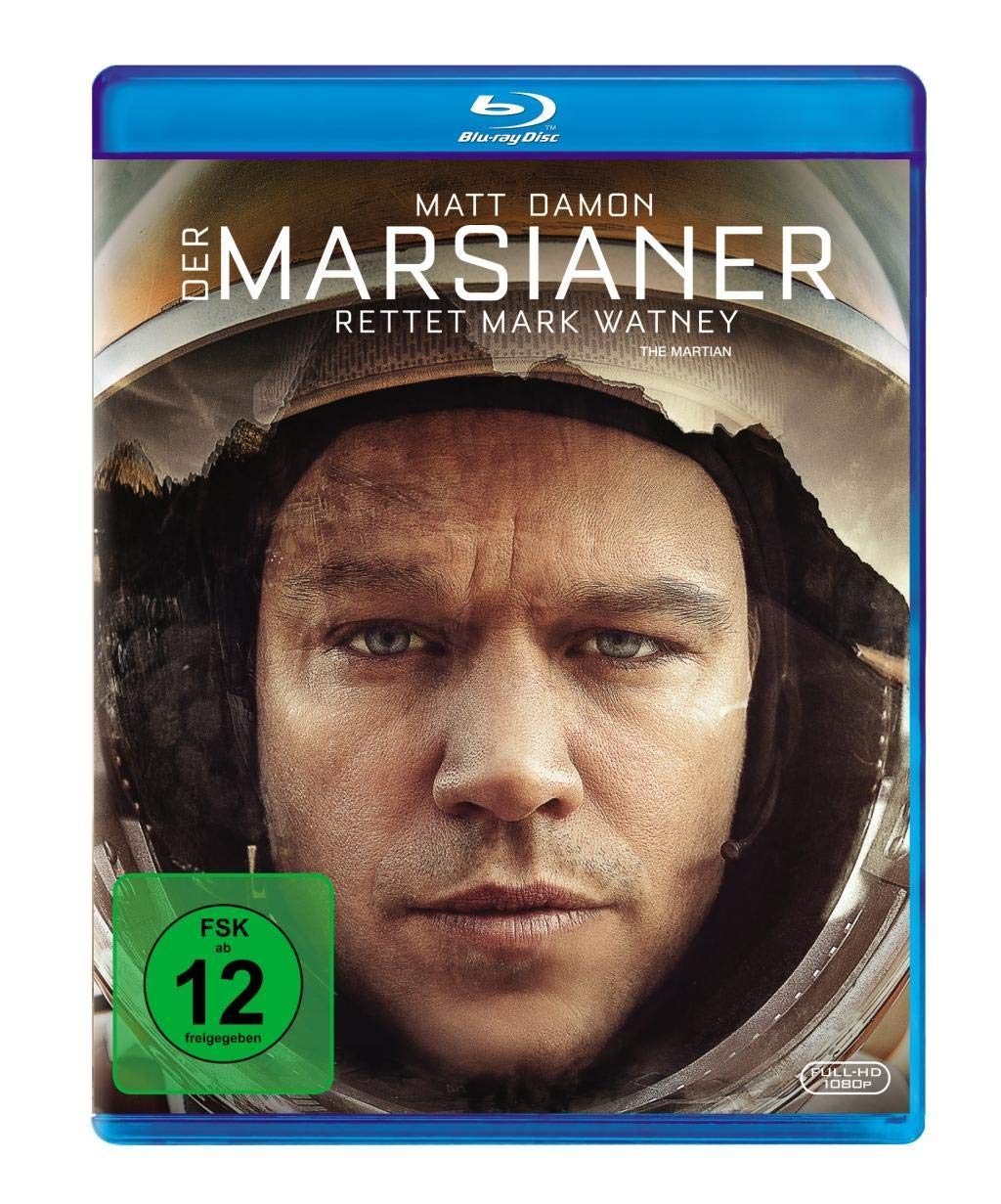 Der Marsianer - Rettet Mark Watney,1 Blu-ray: Ausgezeichnet mit Dem Golden Globe 2016 für den Besten Film (Komödie/Musical) und dem Besten Hauptdarsteller (Matt Damon).USA