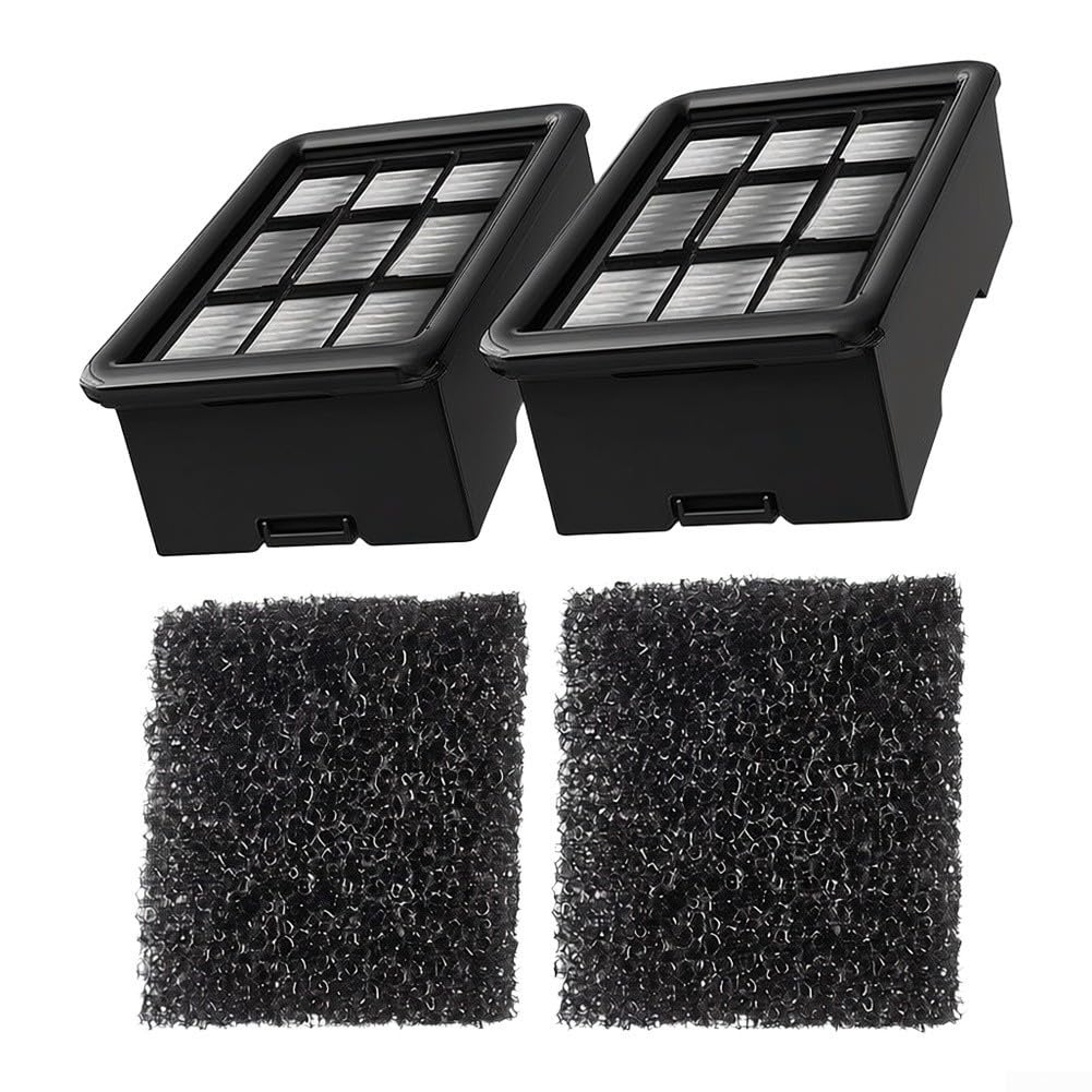 para filtro HEPA Reemplazo para X-Clean 2 4 5 GZ503 GF503 - Kit para filtro Espuma para algodón para aspiradora Ciclónica(2 PACK)