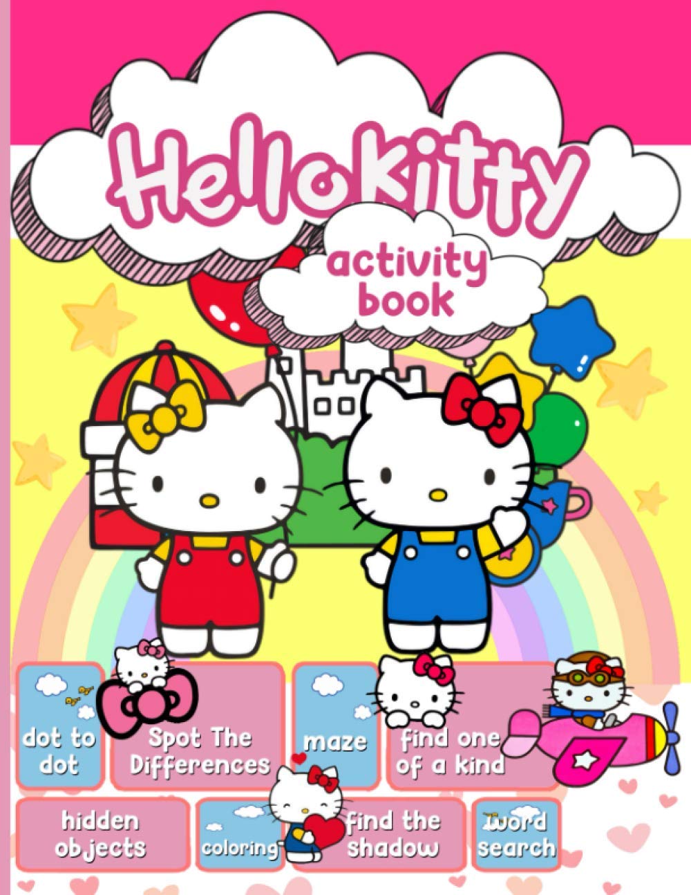 Buy Hello Kitty Activity Book The Color Wonder Coloring, Spot