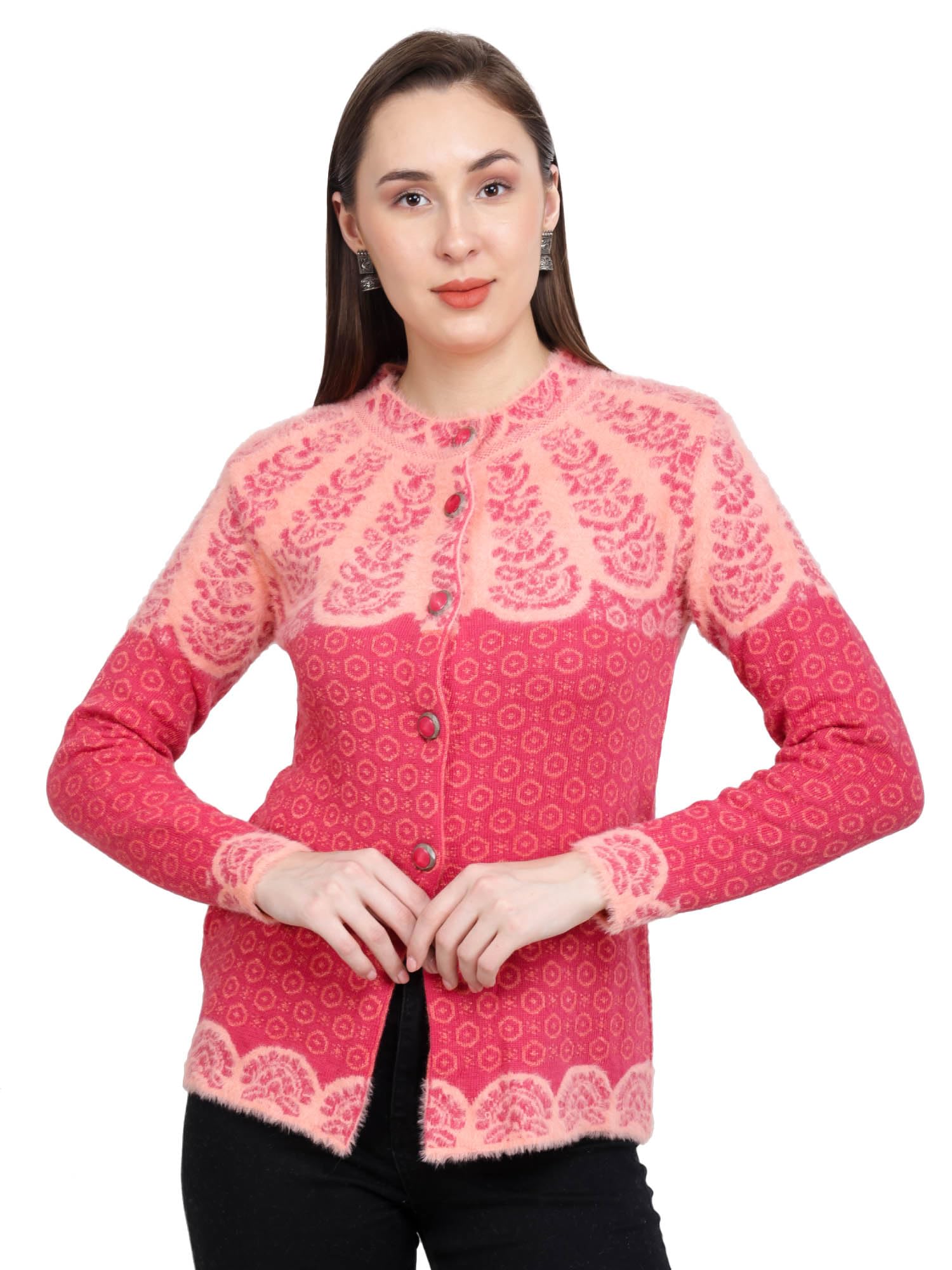 chatanya Womens Full Sleeve Winter wear Cardigan Sweater-picture-24