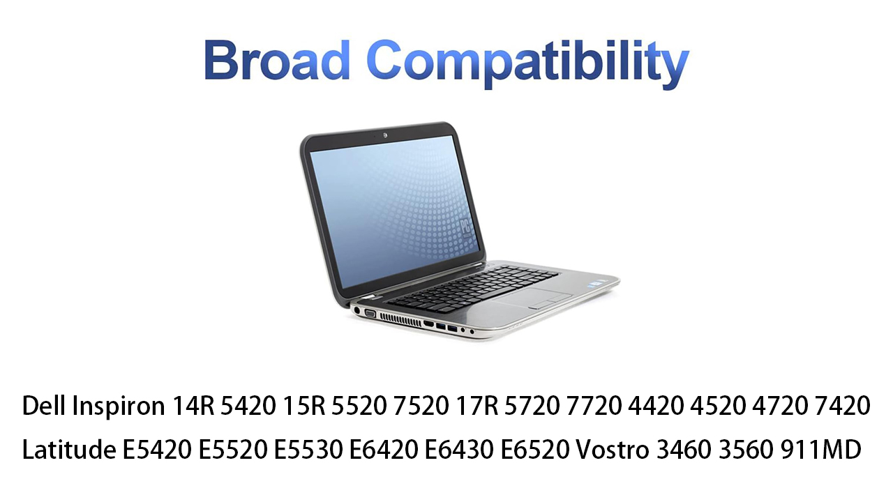 vhbw 1x batería Compatible con DELL Inspiron 14 7000, 14