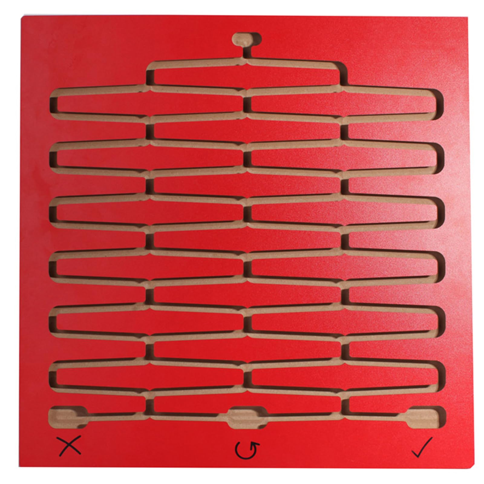 Tablero De Pinball DIY, Tablero De Decisión De Inteligencia De Pinball, Placa Galton, Madera Maciza, con Canicas (40 * 40 Cm)