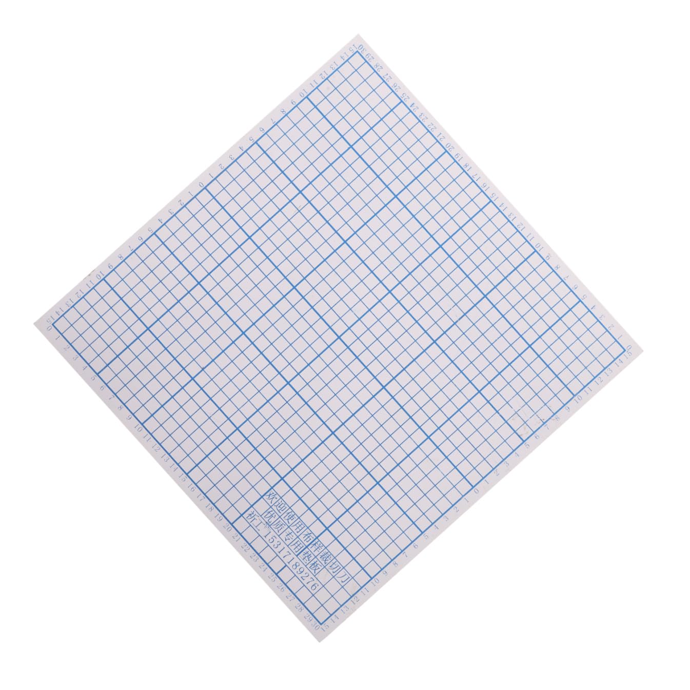 Didiseaon Tappetino da Taglio in PVC 30X30 CM ad Alta Durezza Griglia Antiscivolo per Macchina da Taglio Tessuti Accessorio Sartoria per Precisione e Durata per Cucito e Artigianato