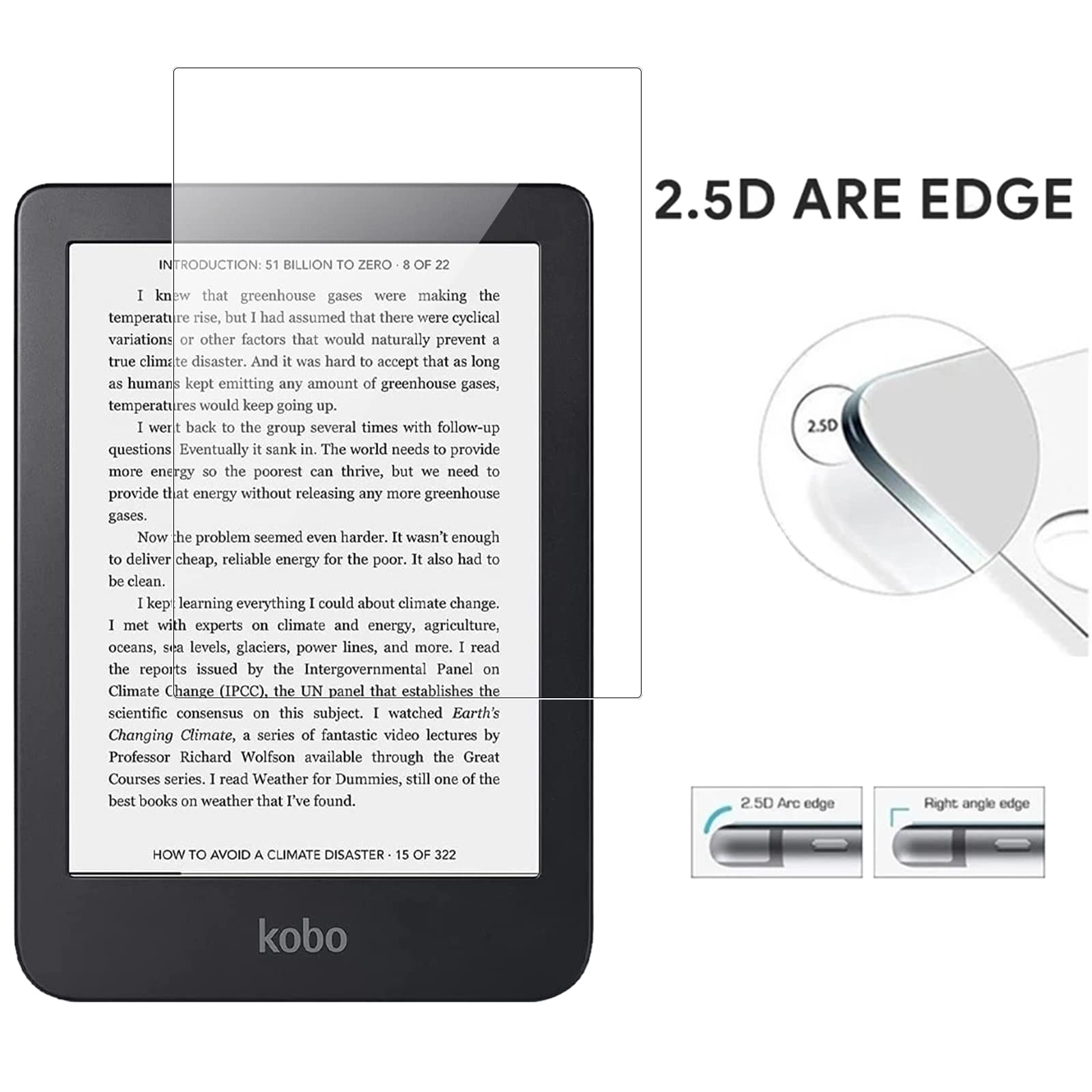 Protecteur D'Écran Pour Kobo Clara Colour/Clara BW (6 Pouces