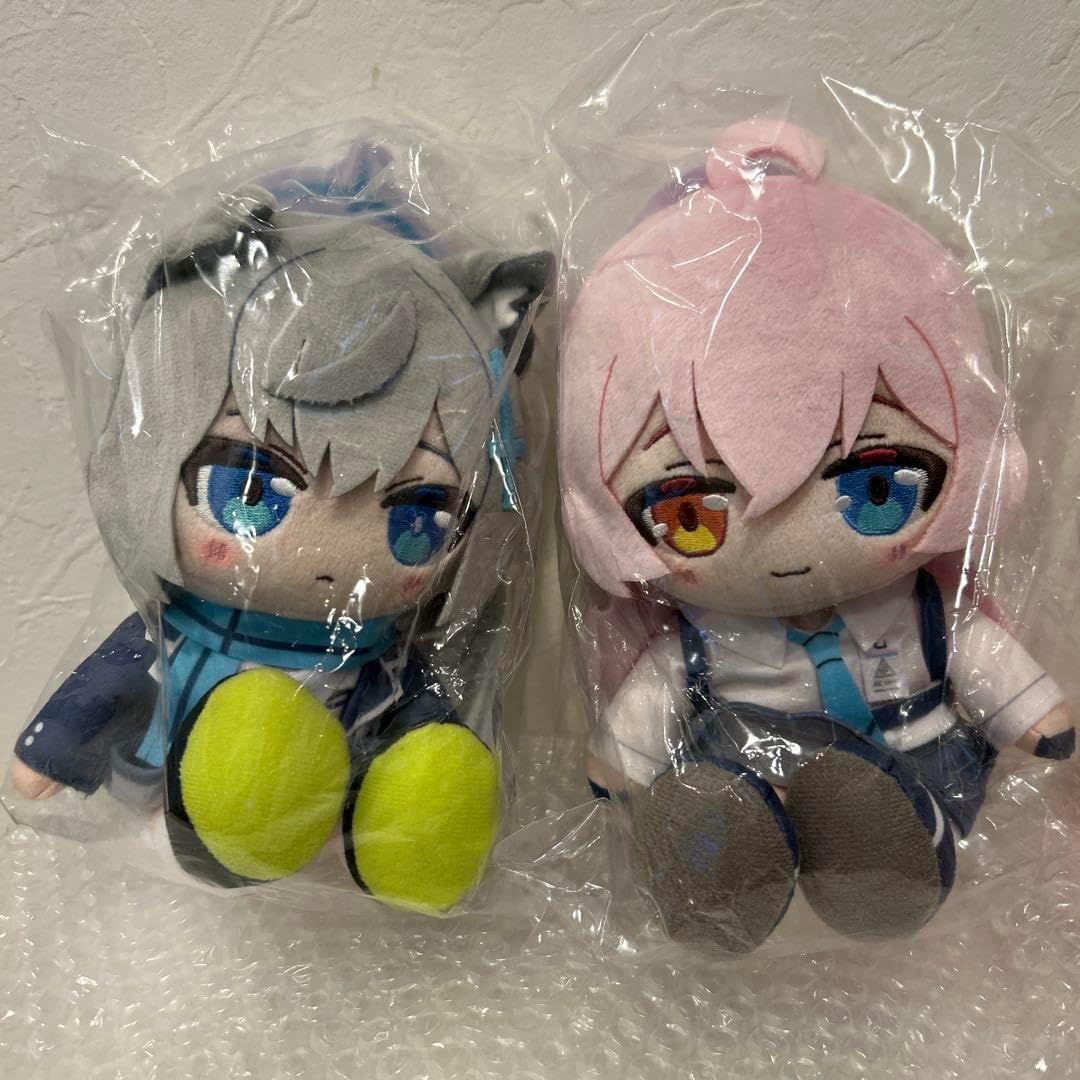 砂狼シロコ 小鳥遊ホシノ ちょこぷに ぬいぐるみ ブルアカ 小鳥