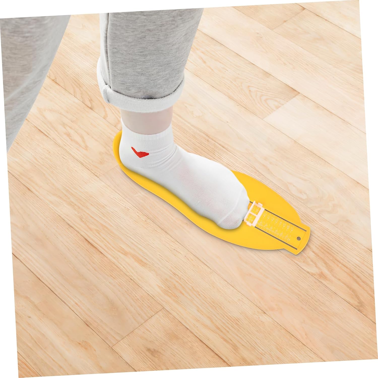 VALICLUD Foot Measuring Device Adult Foot Measure Tool Shoes Gauge Easy to Use for Accurate Shoe Sizing
