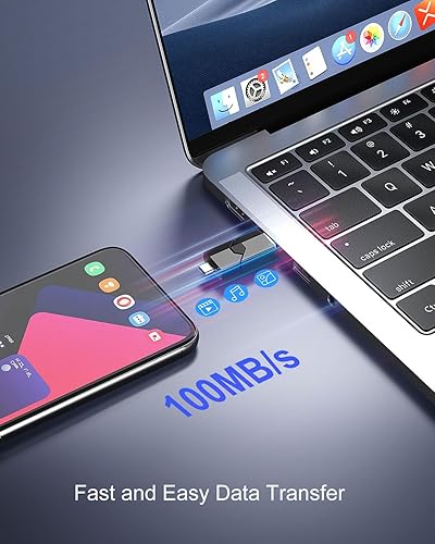 Miniatura 3 de RAOYI Unidad flash USB C de 512 GB 2 en 1 tipo C + unidad flash USB 3.0 Dual OTG retráctil Tipo-C, memoria USB C portátil para iPhone 171615, iPad