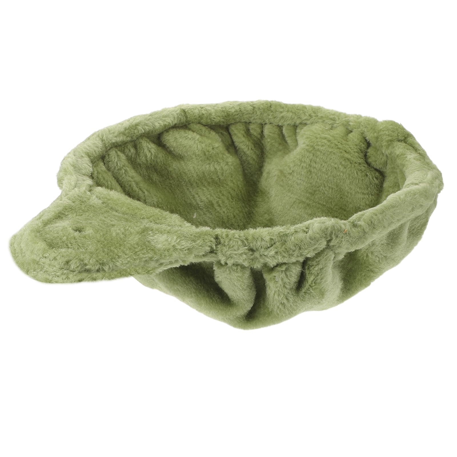 Hamac suspendu pour petit chat vert, accessoire de remplacement léger en peluche pour cage