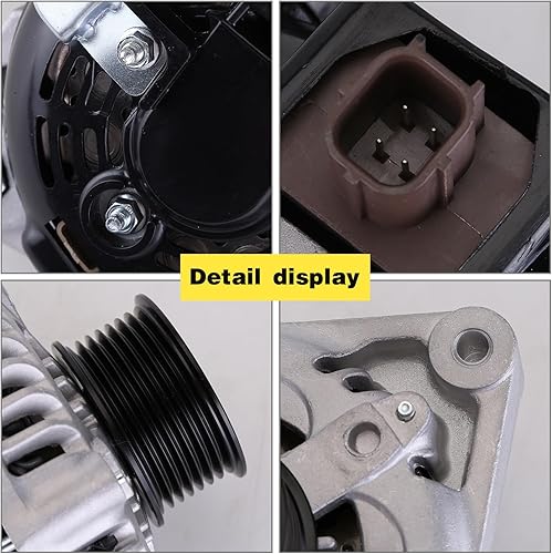 Miniatura 3 de 31100-R40-A01 Alternador eléctrico automático compatible con Ho-nda Accord 2008-2012 A-cura TSX L4 2.4L 2009-2014 130A reemplaza a 31100R40A01