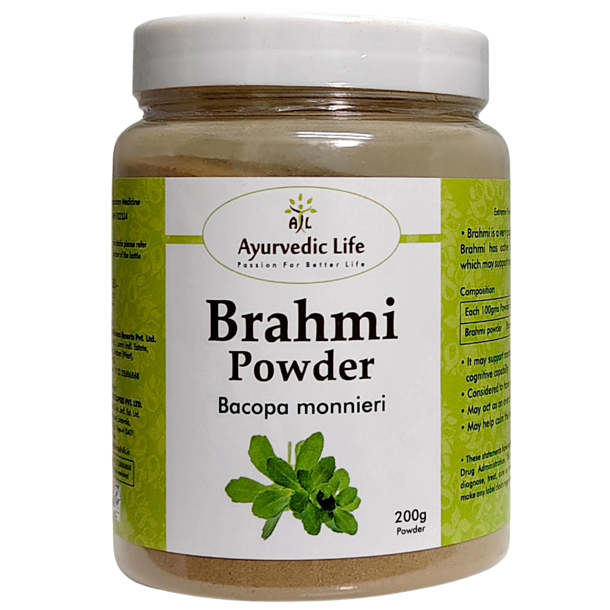 Ayurvedic Life Brahmi Powder 200 Gms