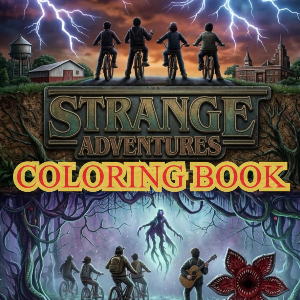 Strange Adventure: Adventure: Adult coloring book for entertainment to unwind beyond the busy life