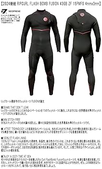 美品 LS Ripcurl F BOMB FUSION 起毛3/2mm フル 美品 LS Ripcurl F BOMB FUSION 起毛3/2mm フル