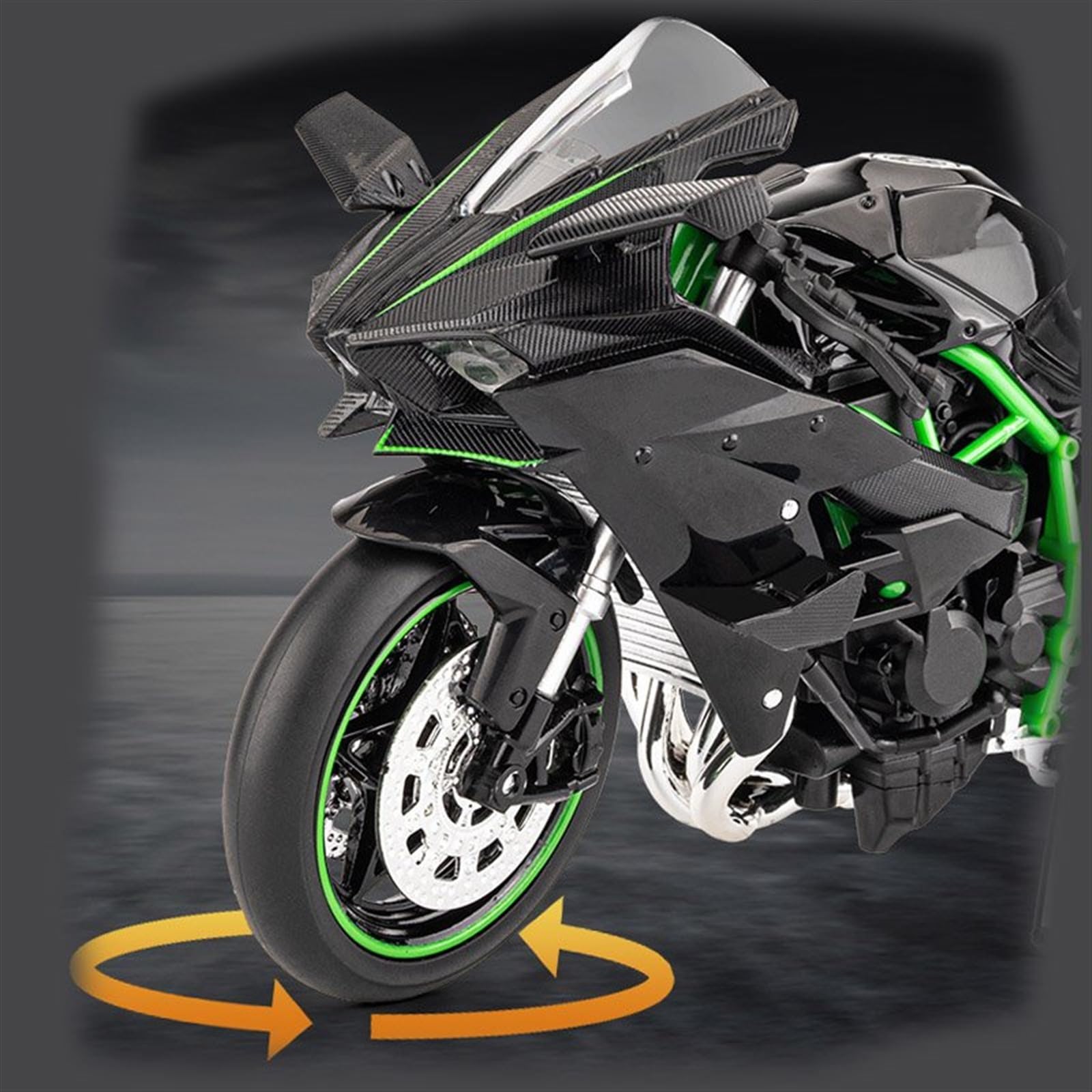 Amazon.com: Collection Motorcycle Simulation Diecast Model